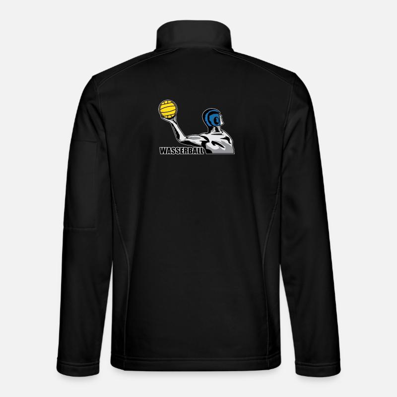 Wasserball - Unisex Softshelljacke - Schwarz
