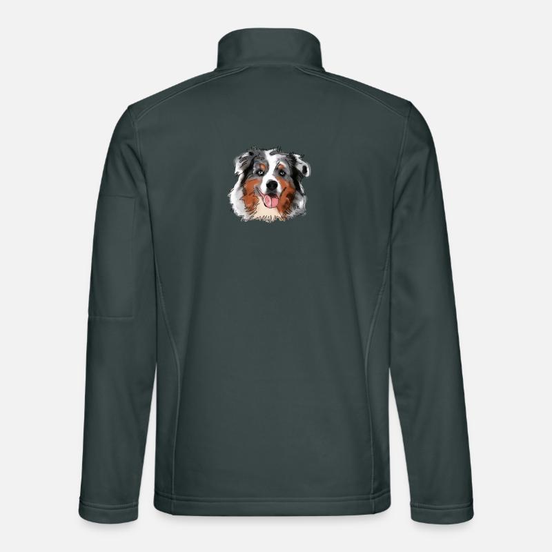 Australian Shepherd Unisex Softshelljacke