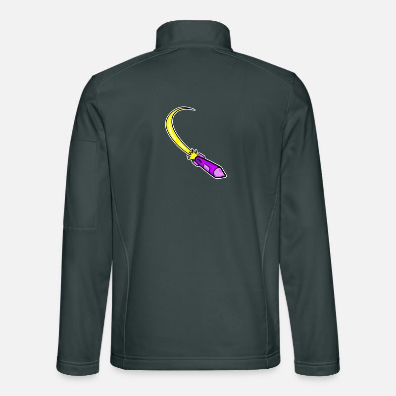 Rocket Purple Unisex Softshell Jacket