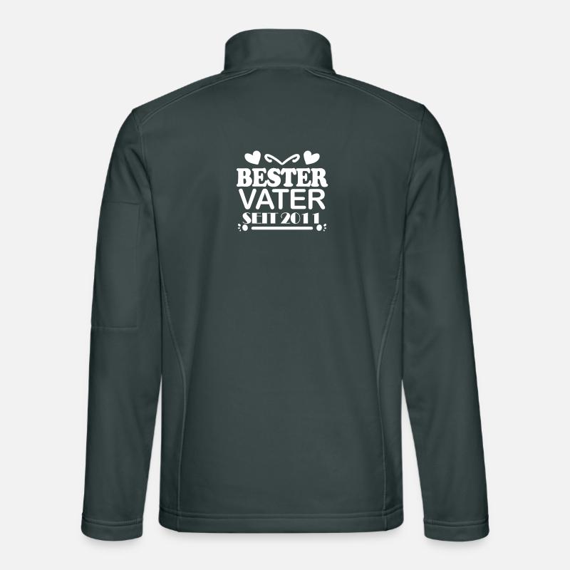 Bester Vater seit 2011 Unisex Softshelljacke