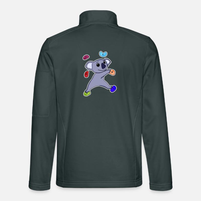 Climbing Koala Unisex Softshelljacke