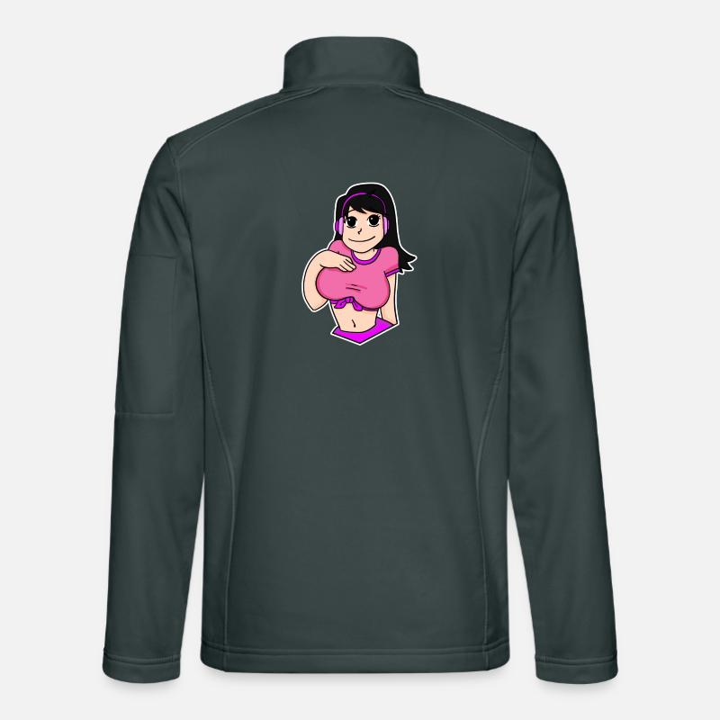 Anime Veste en tissu softshell Unisexe