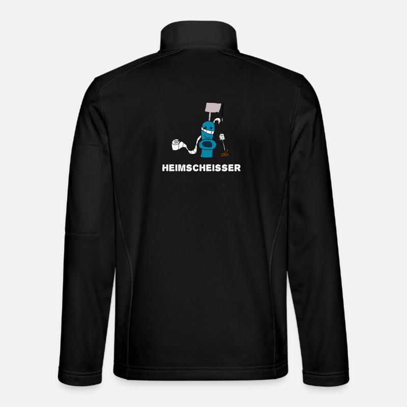 Heimscheisser WC Klo Unisex Softshelljacke