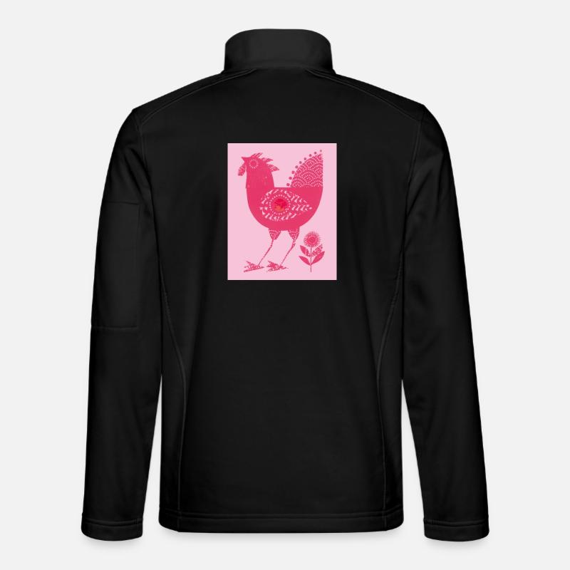 Chicken - Unisex Softshell Jacket - black