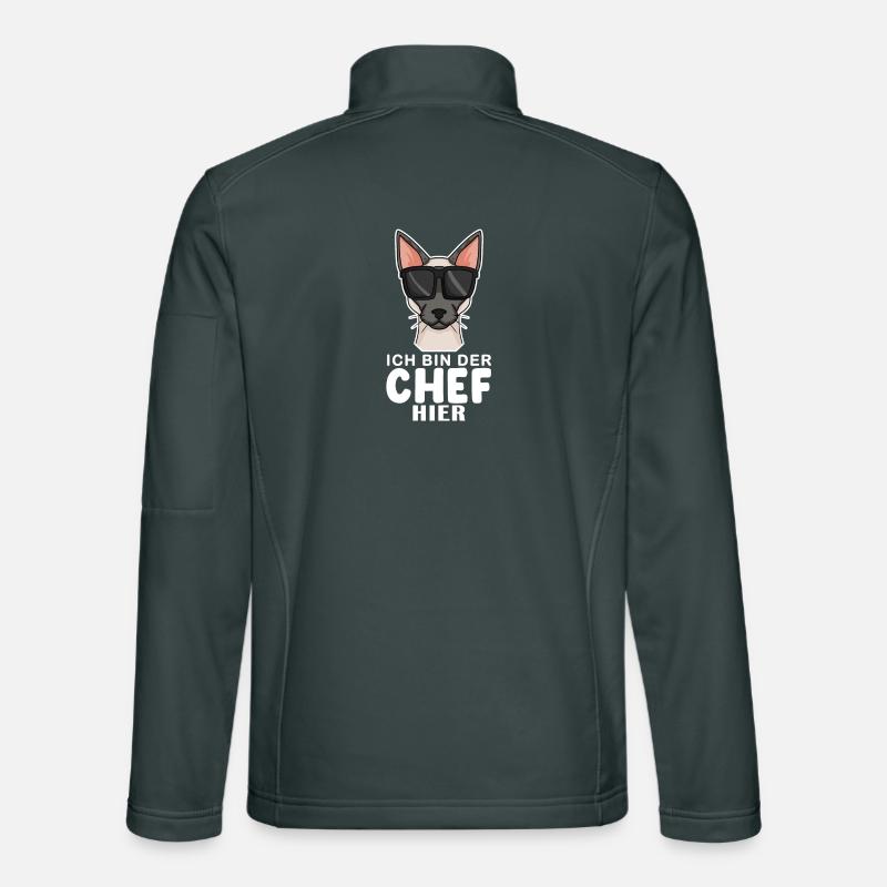 coole Katze - Siamkatze Spruch Unisex Softshelljacke