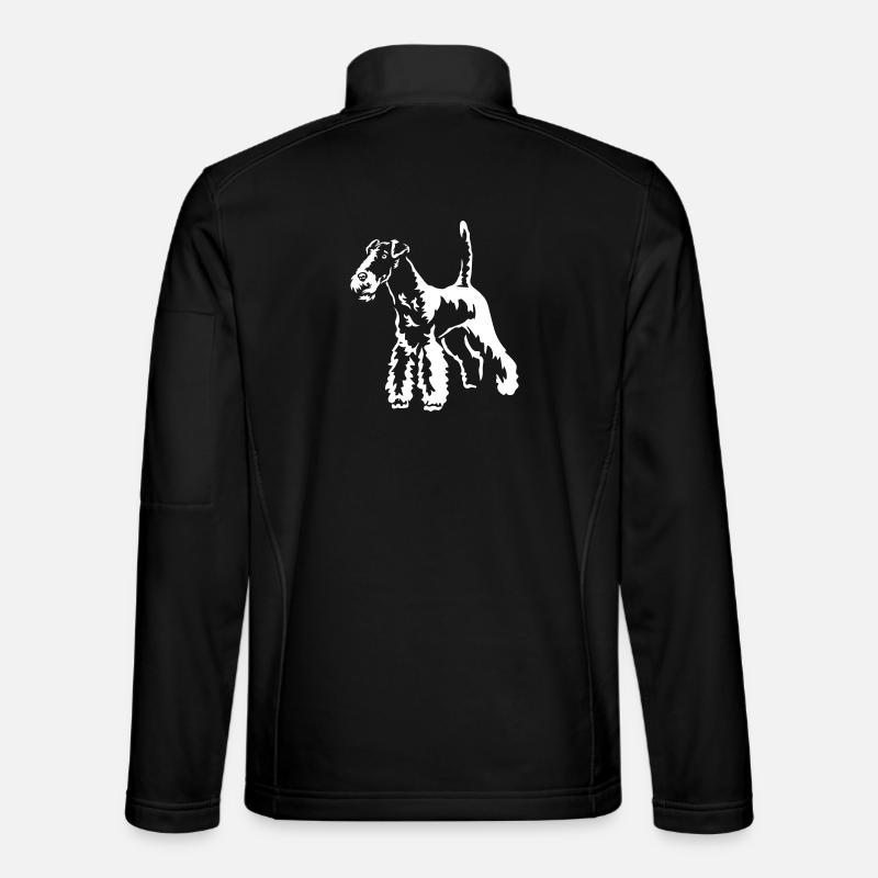 Fox Terrier "Black Edition" - Unisex Softshell Jacket - black