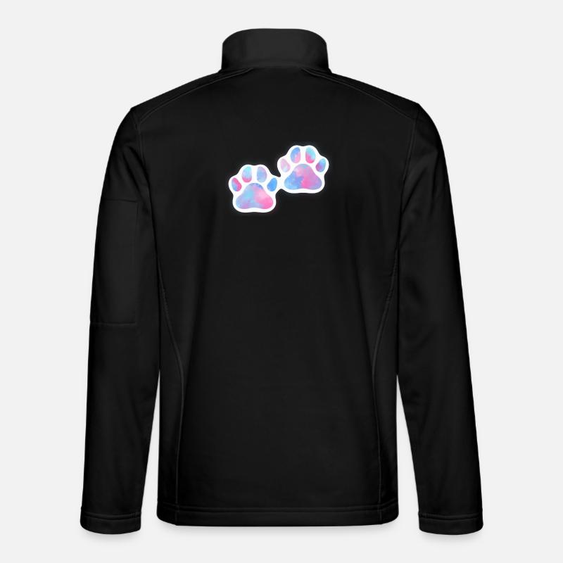 Dog Paws Galaxy Unisex Softshell Jacket