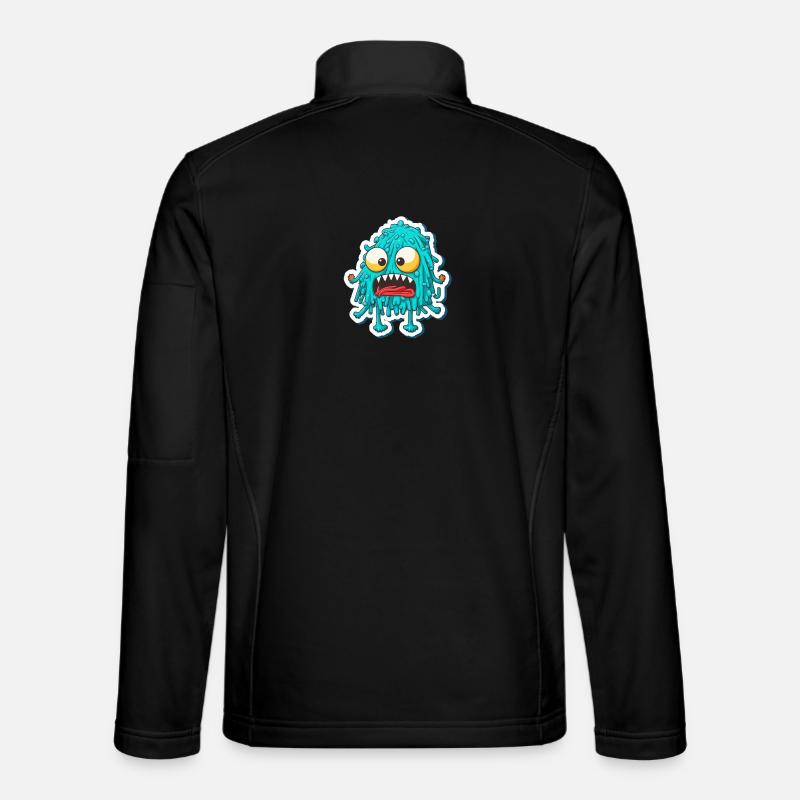 Spaghetti-Monster - Unisex Softshelljacke - Schwarz