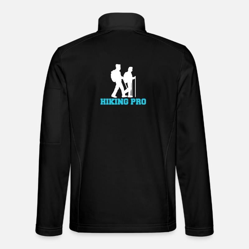Hiker Mountain Hike Hiking Hike Statement Unisex Softshell Jacket