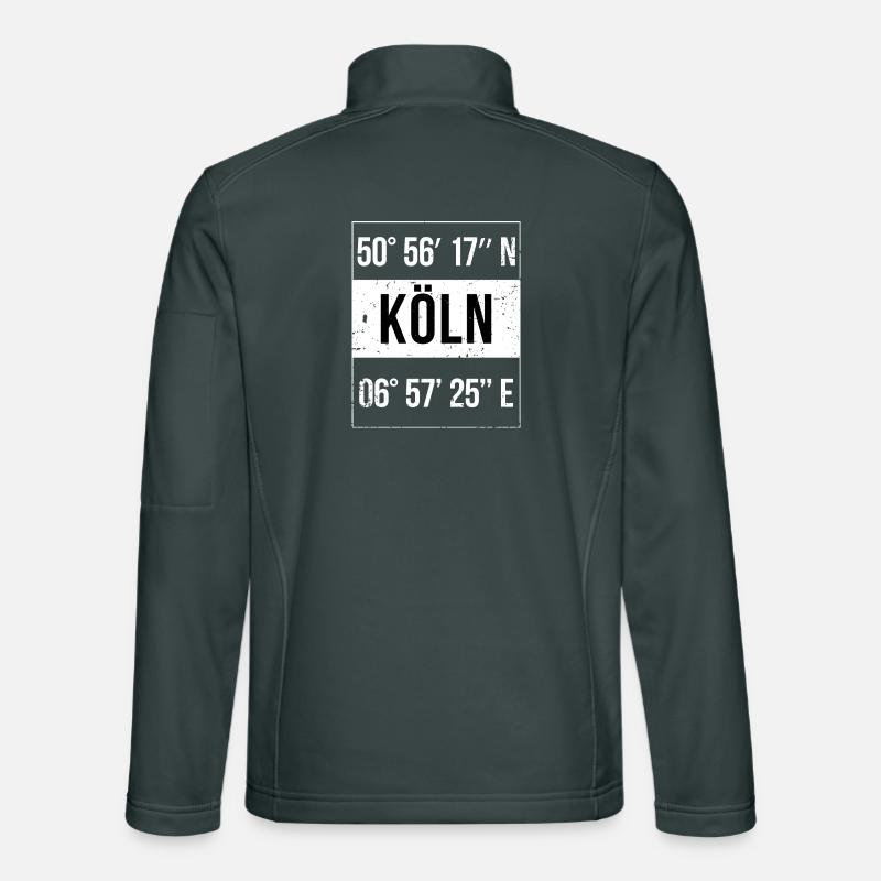 Cologne Coordinates Unisex Softshell Jacket