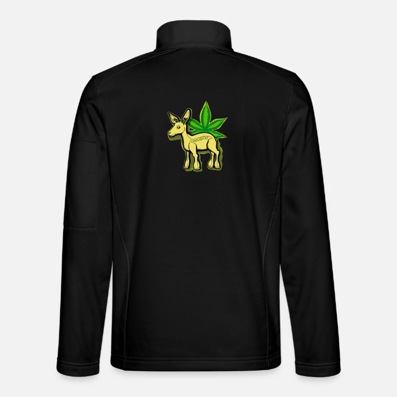 Cannabiche 05 mit Tippfehler - Unisex Softshelljacke - Schwarz