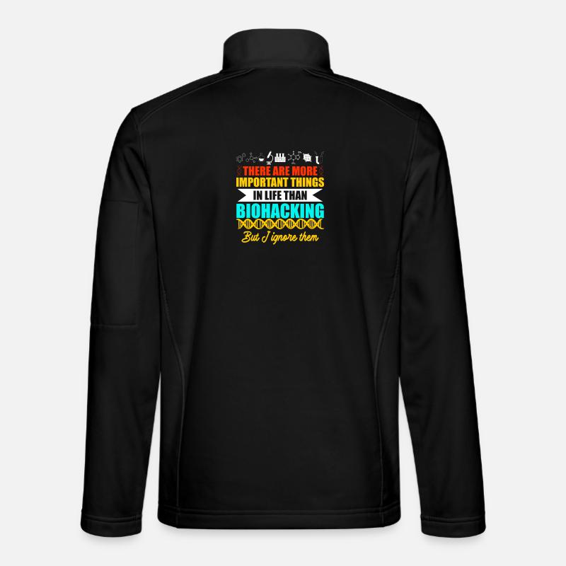 Biohacker Design - Unisex Softshelljacke - Schwarz