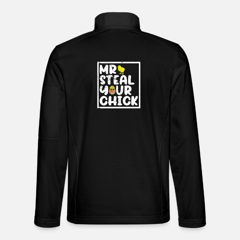 Mr Steal Your Chick - Unisex Softshell Jacket - black