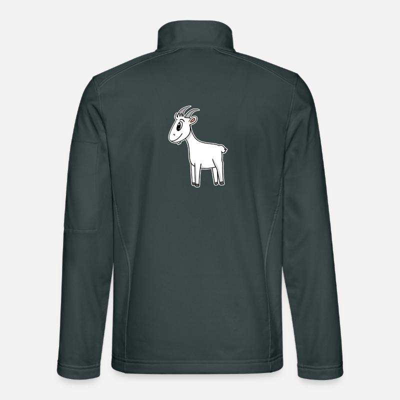 Chèvre Chèvre Chèvre Veste en tissu softshell Unisexe