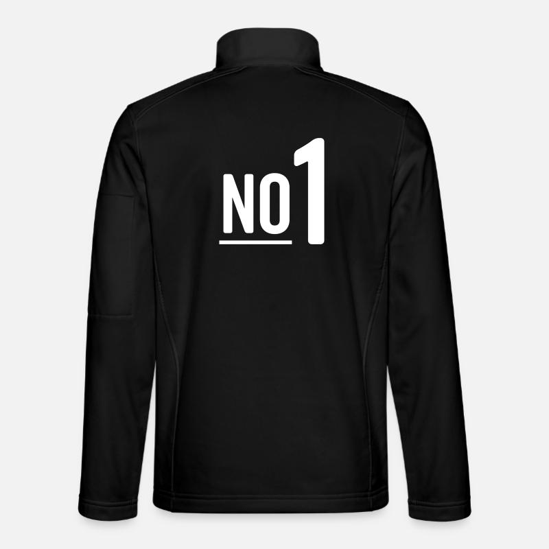 No 1 - Nummer eins Unisex Softshelljacke