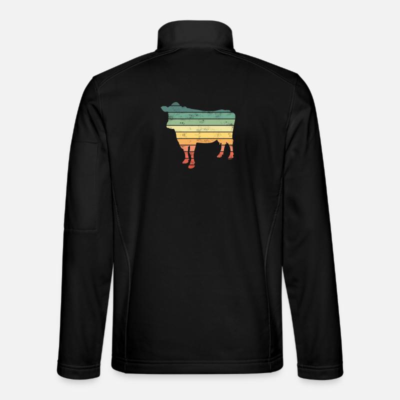 Kuh Kühe Unisex Softshelljacke