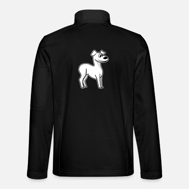 Whippet Hunderasse Windhund hundebesitzer Unisex Softshelljacke
