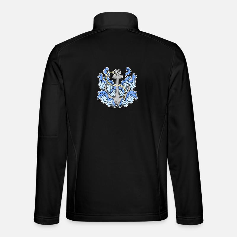 Anker - Unisex Softshelljacke - Schwarz