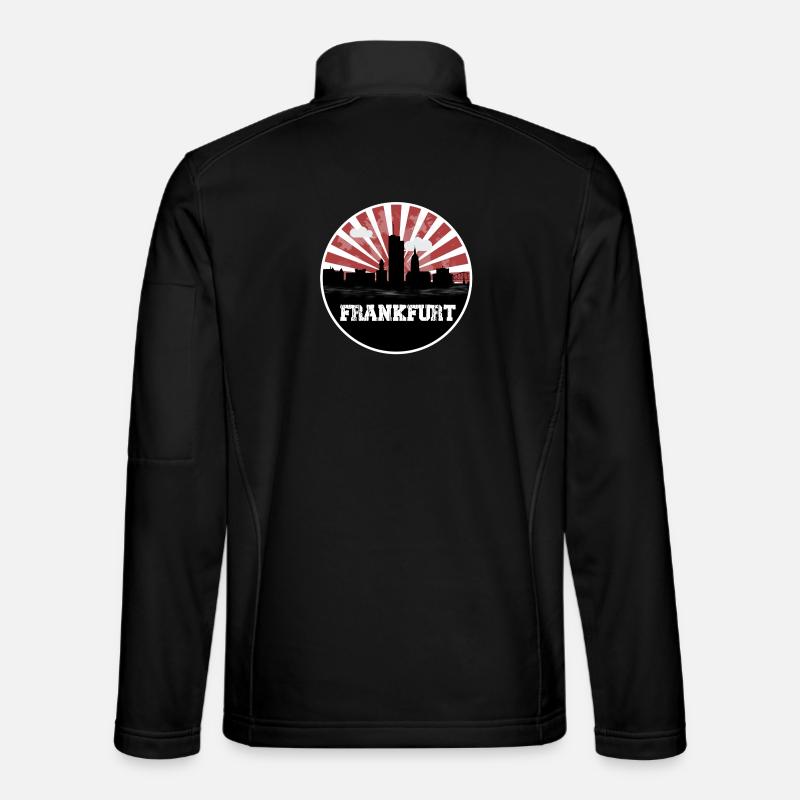 Frankfurt Skyline Home Game - Unisex Softshell Jacket - black