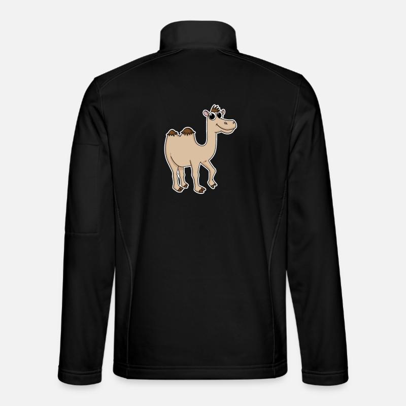 Kamel - Unisex Softshelljacke - Schwarz