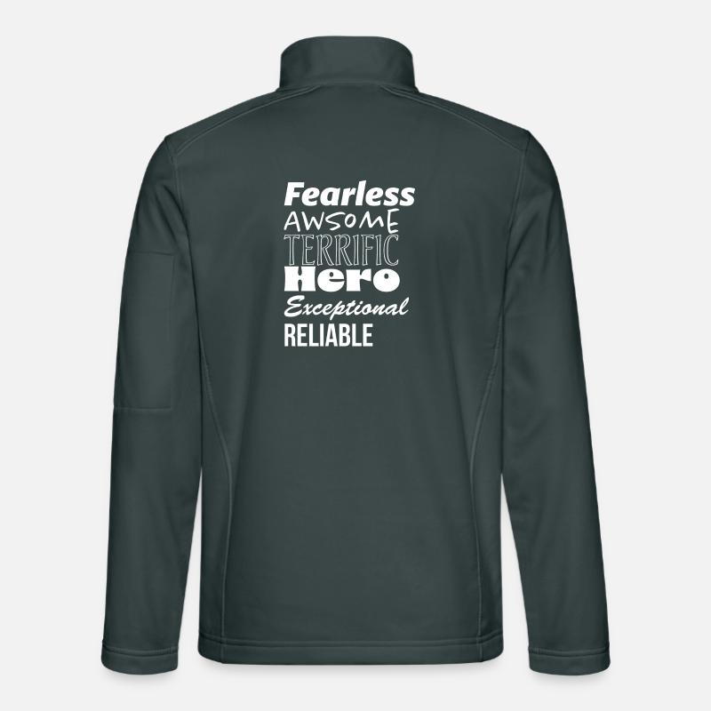 Father Unique gift idea for dad Unisex Softshell Jacket