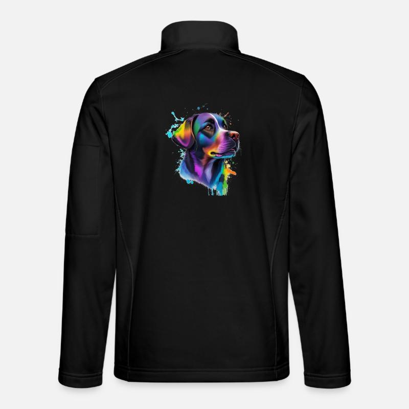 Labrador - Unisex Softshelljacke - Schwarz