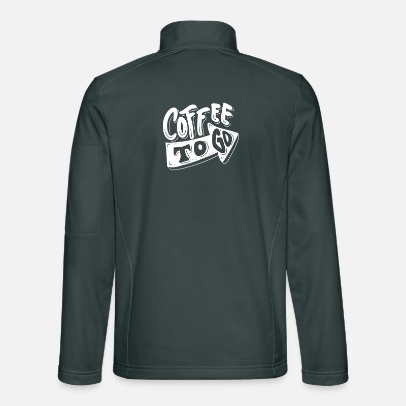 coffee, I like coffee, coffee break Unisex Softshell Jacket