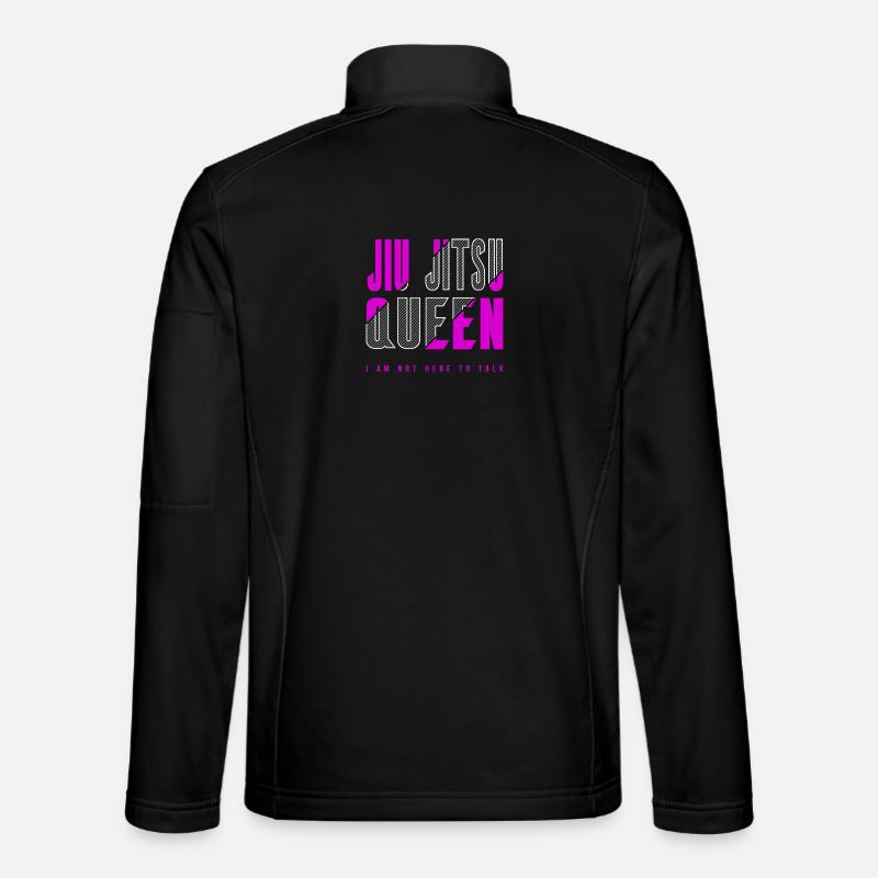 Jiu Jitsu Queen - Unisex Softshell Jacket - black