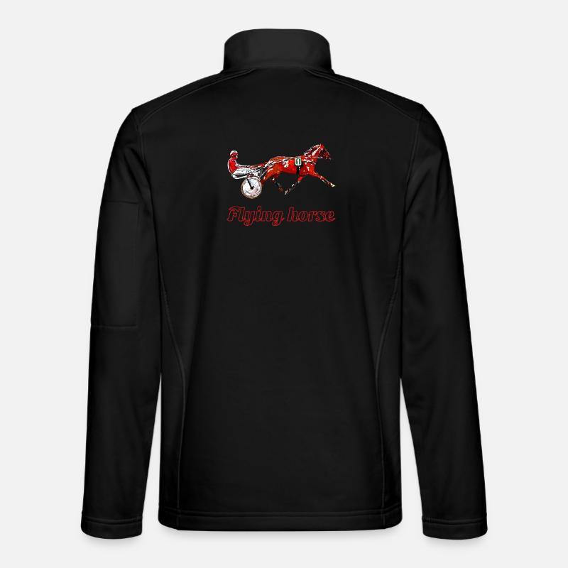 Trotter motif Unisex Softshell Jacket