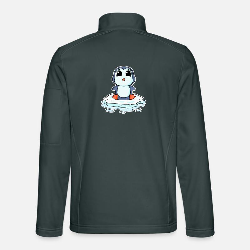 Manchots manchots Veste en tissu softshell Unisexe