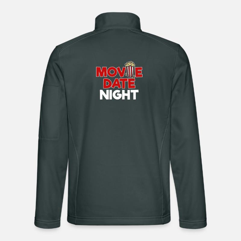 Popcorn Déclaration Films Cinéma Nuit Streaming Veste en tissu softshell Unisexe