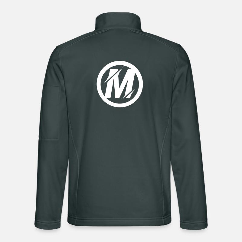 M Logo Artwork Unisex Softshell Jacket