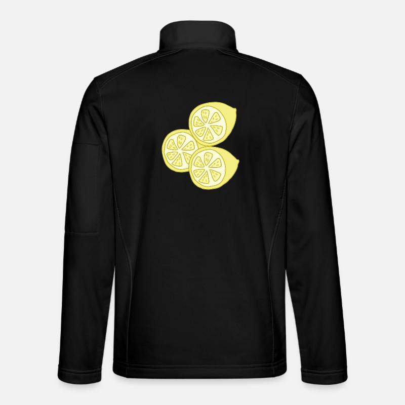 lemons - Unisex Softshell Jacket - black