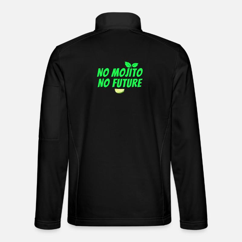 mojito, cocktail, fan de mojito, rhum Veste en tissu softshell Unisexe