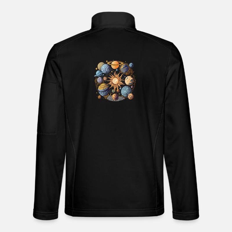Solar system Unisex Softshell Jacket