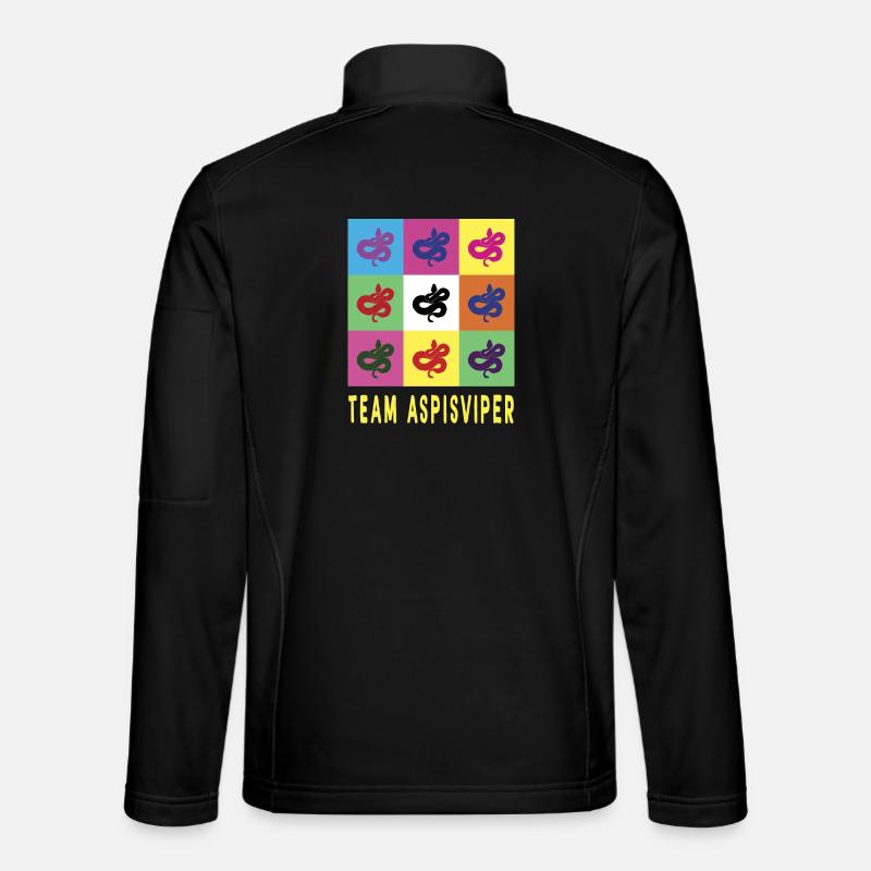L'équipe Aspisviper - Veste en tissu softshell Unisexe - noir