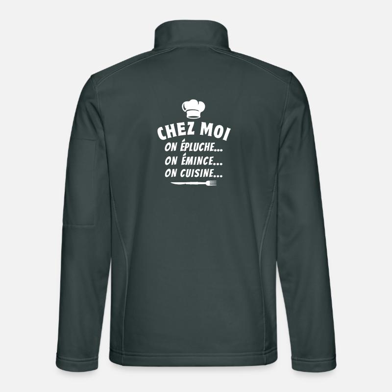 cuisiner, cuisinier, restaurant Veste en tissu softshell Unisexe