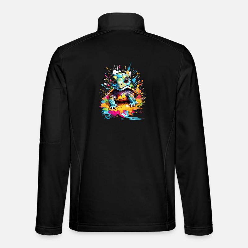 Tartaruga - Giacca softshell unisex - nero