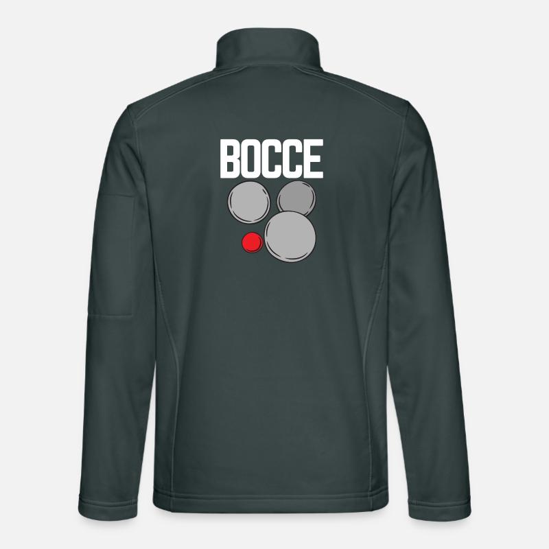 Bocce Spruch Bocce Ball mit Jack Bocci Game Bocce Unisex Softshelljacke