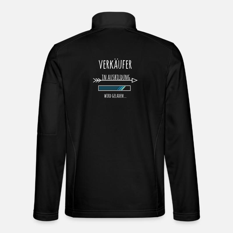 Ausbildung Verkäufer Vertrieb Beruf - Unisex Softshelljacke - Schwarz
