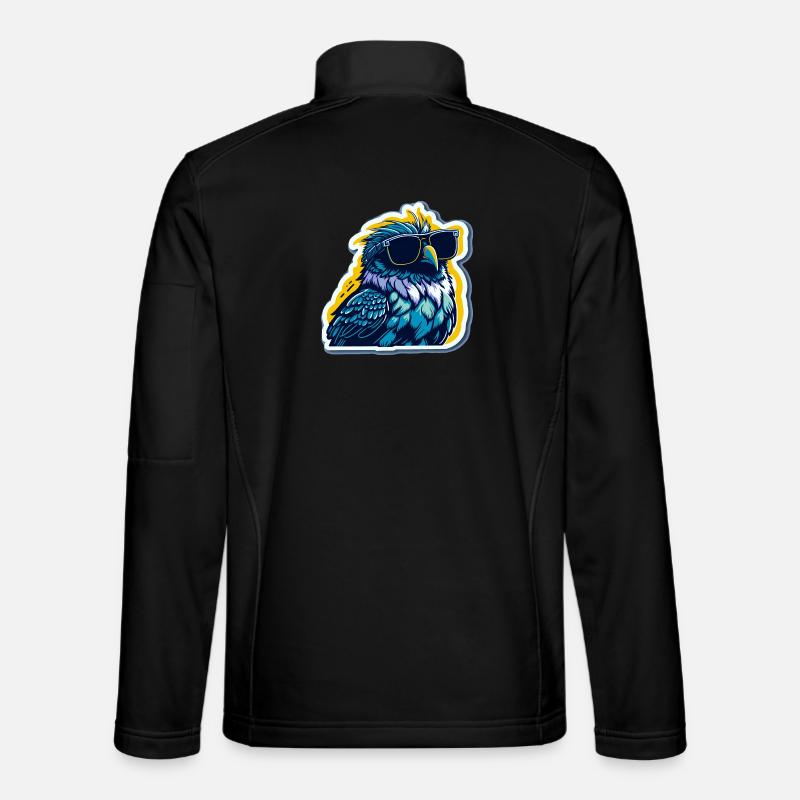 Such a cool bird Unisex Softshell Jacket