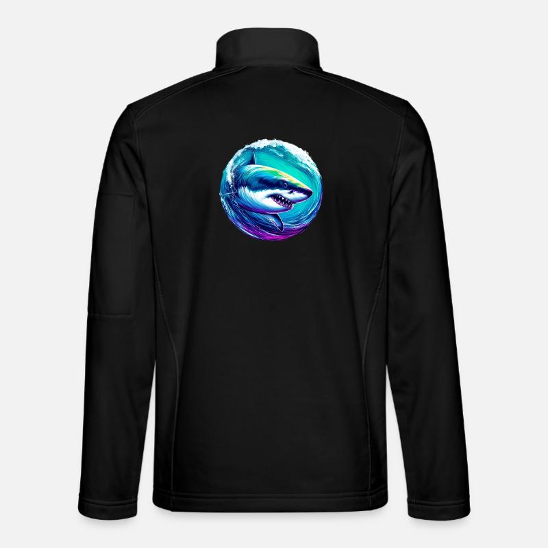 Shark - Unisex Softshell Jacket - black