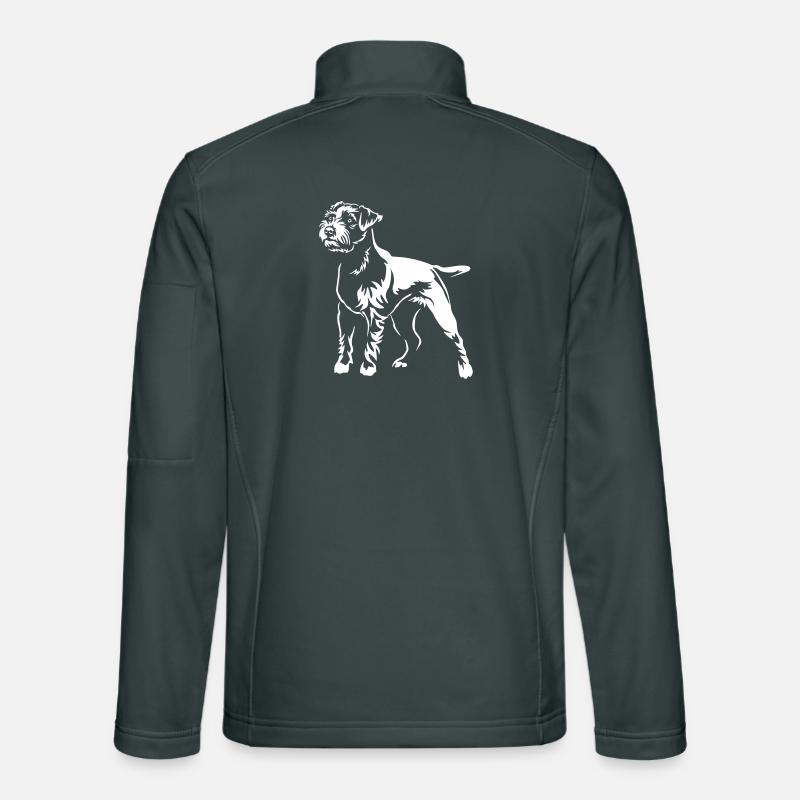 Parson Russell Terrier "BlackEdition" Unisex Softshelljacke