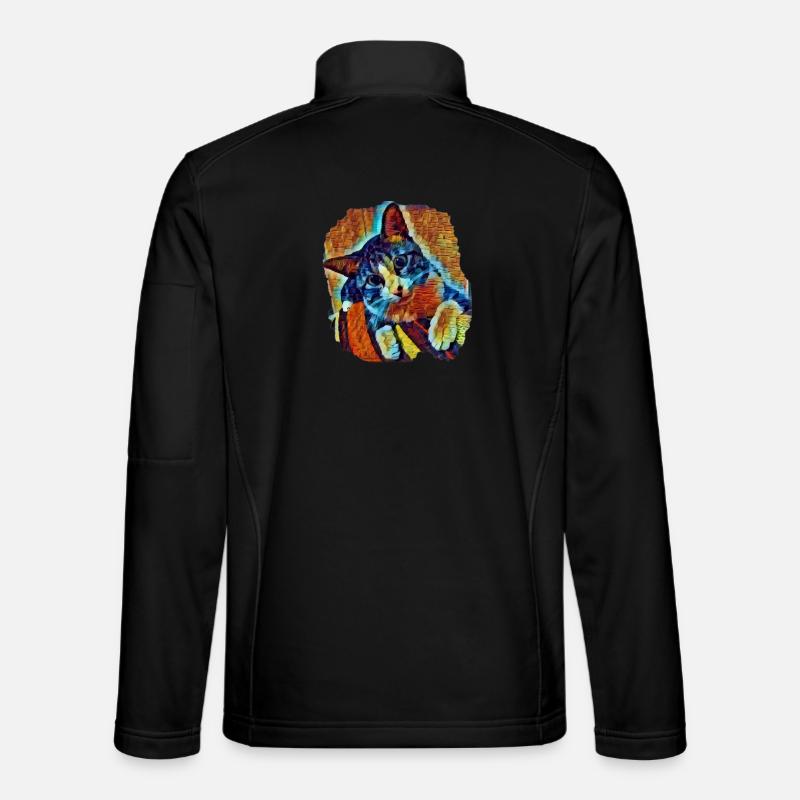 Lukas - Unisex Softshelljacke - Schwarz