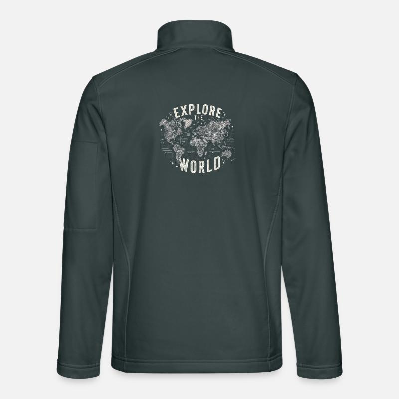 Explore the World Unisex Softshelljacke