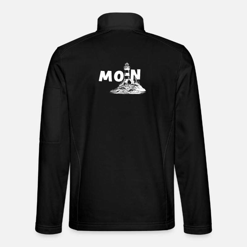 Moin - Unisex Softshelljacke - Schwarz