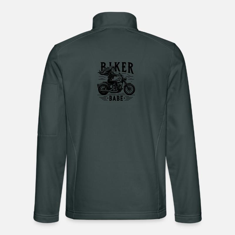 Biker Babe Unisex Softshell Jacket