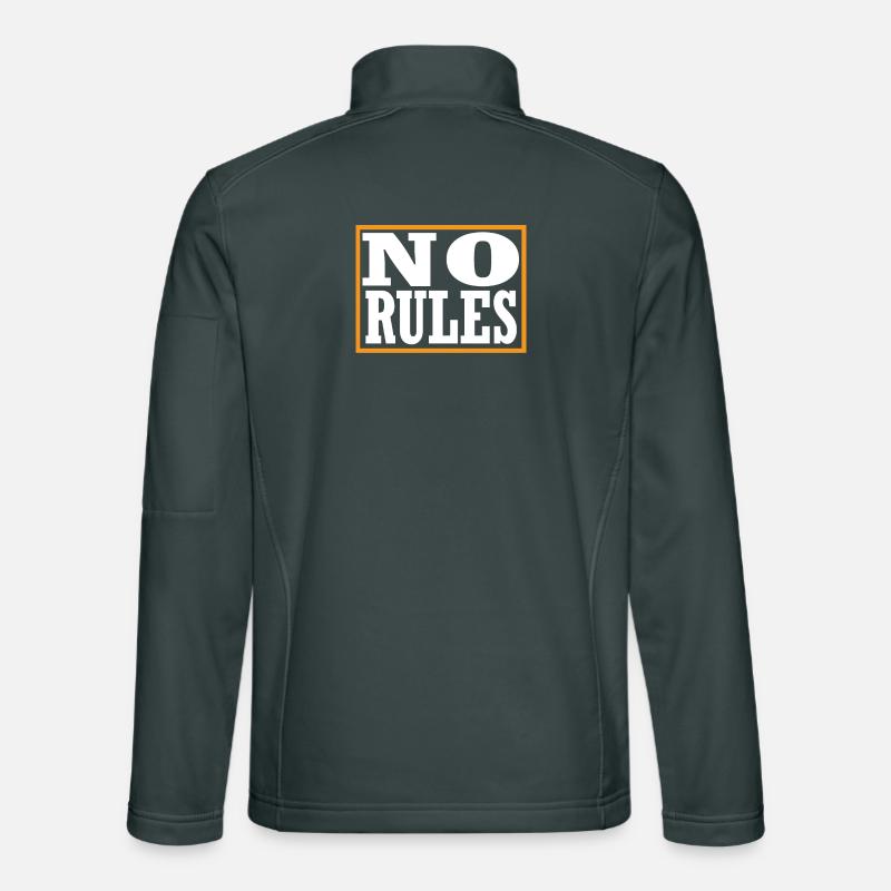 No Rules Unisex Softshell Jacket