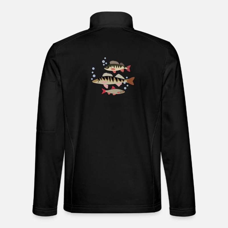 Fish Unisex Softshell Jacket