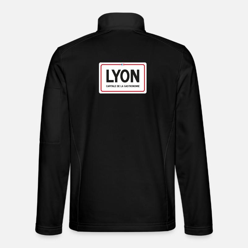 Panneau de la ville de Lyon Veste en tissu softshell Unisexe
